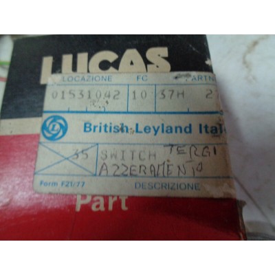 M6783 XX -RELE RELAIS AZZERAMENTO TERGI LUCAS 54701575  37H2734 Austin Mini MG-3