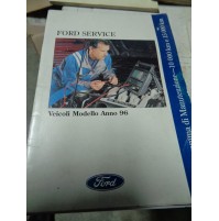 M6801 XX - MANUALE PROGRAMMA DI MANUTENZIONI FORD SERVICE MODELLI 1996 96