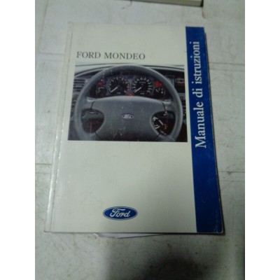 M6875 XX - LIBRETTO MANUALE DI ISTRUZIONI FORD MONDEO