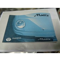 M6882 XX - LIBRETTO MANUALE USO E MANUTENZIONE DAEWOO MATIZ