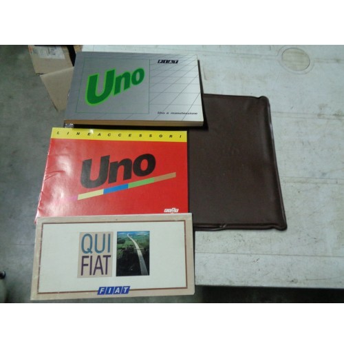 FIAT UNO 1989 - LIBRETTO USO E MANUTENZIONE AUTO