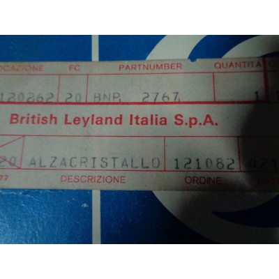 M7080 XX  - BNP2767 LEVA APERTURA COFANO POSTERIORE ORIGINALE BRITISH LEYLAND-0