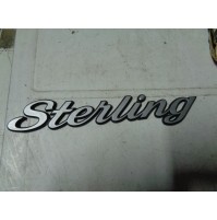 M7153 XX - LOGO STEMMA EMBLEM EMBLEMA SCRITTA FREGIO STERING