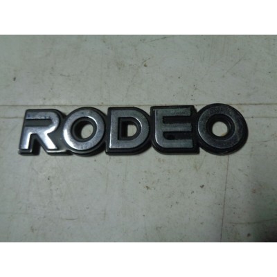 M7164 XX - LOGO STEMMA EMBLEM EMBLEMA SCRITTA FREGIO RODEO