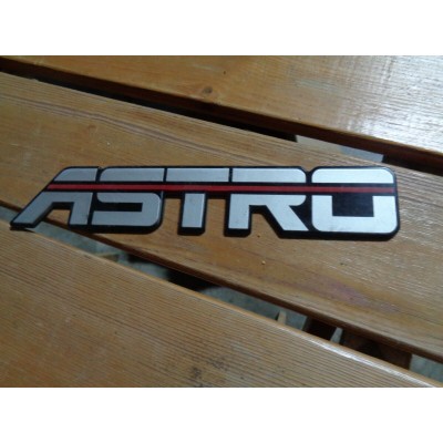 M8066 XX - SCRITTA LOGO STEMMA EMBLEM EMBLEMA FREGIO ASTRO