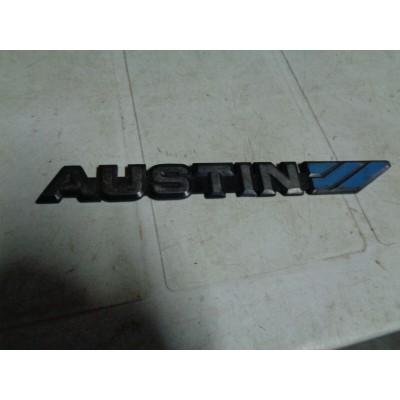 M8076 XX - SCRITTA LOGO STEMMA EMBLEM EMBLEMA FREGIO AUSTIN