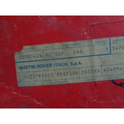 M8475 XX - DISCO FRIZIONE GCP248 ROVER SD1 2300 2600-1