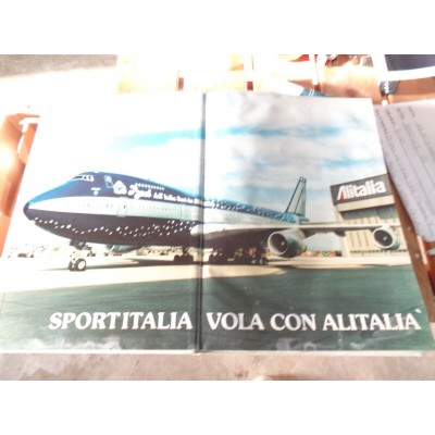 M8704L XX - DEPLIANT COLLEZIONE ALITALIA 1966 SPORTITALIA-0