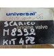 M8992 XX - kit 4 pezzi valvole SCARICO FERMO GRANDE INNOCENTI MORRIS AUSTIN