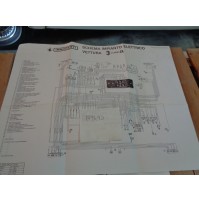 M9490 XX - SCHEMA IMPIANTO ELETTRICO INNOCENTI MINI 3 CILINDRI SL