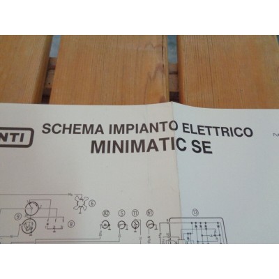 M9493 XX - SCHEMA IMPIANTO ELETTRICO INNOCENTI MINIMATIC SE MINI MATIC-0