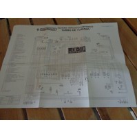 M9501 XX - SCHEMA IMPIANTO ELETTRICO INNOCENTI MINI DE TOMASO TURBO