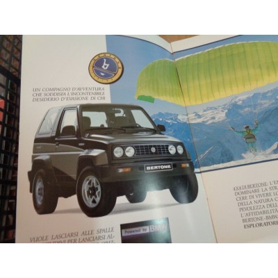 M9505 XX - DEPLIANT BROCHURE BERTONE FEROZA DAIHATSU-0