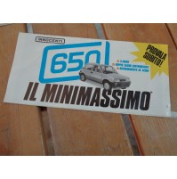 M9509 XX - PICCOLA BROCHURE DEPLIANT PUBBLICITARIO INNOCENTI MINI 650