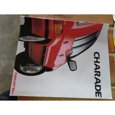 M9604 XX - DEPLIANT BROCHURE DAIHATSU CHARADE