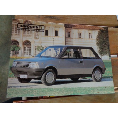 M9606 XX - DEPLIANT BROCHURE INNOCENTI MINI BERTONE