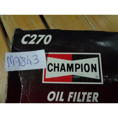 M9843 - FILTRO OLIO OIL FILTER CHAMPION C270 RENAULT ESPACE 2.2 LAGUNA MASTER-0