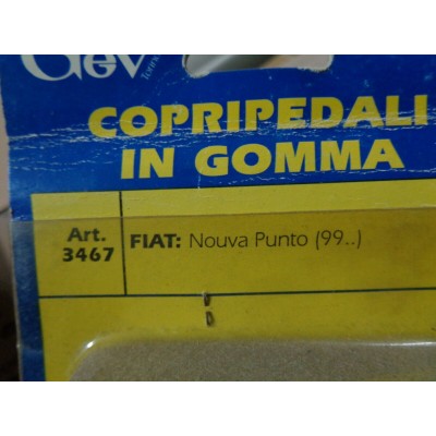 M9962 - GOMMA COPRI PEDALI FIAT NUOVA PUNTO DAL 1999 '99-0