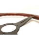 VOLANTE NARDI - legno di mogano razze NERE ANODIZZATE - Ø 360mm 5062.36.2000